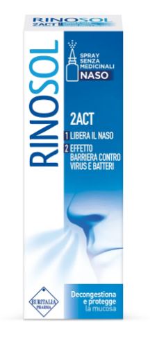SPRAY NASALE RINOSOL 2ACT 15 ML - Farmacia Puddu Baire S.r.l.