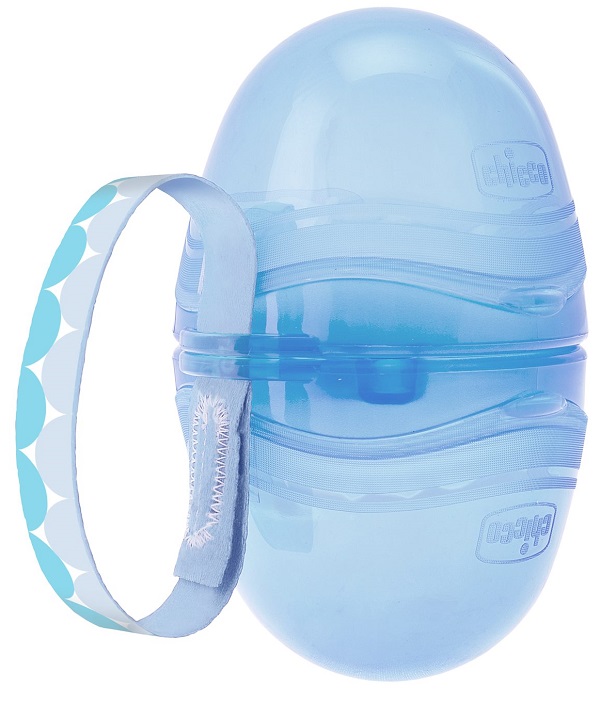 CHICCO PORTASUCCHIETTO DOPPIO BLU 1 PEZZO - Farmacia Puddu Baire S.r.l.