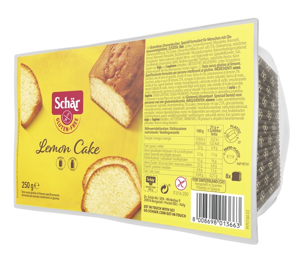 SCHAR LEMON CAKE 250 G - Farmacia Puddu Baire S.r.l.