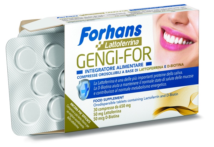 FORHANS GENGI FOR 30 COMPRESSE 19,50 G - Farmacia Puddu Baire S.r.l.