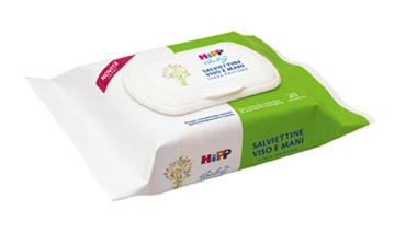 HIPP SALVIETTINE VISO&MANI 1X20 PEZZI - Farmacia Puddu Baire S.r.l.