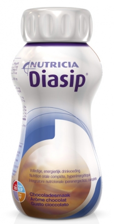 DIASIP CIOCCOLATO 200 ML 4 PEZZI - Farmacia Puddu Baire S.r.l.