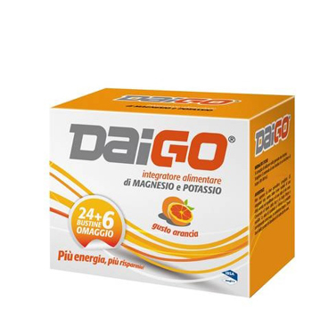 DAIGO ARANCIA 24 + 6 BUSTINE OMAGGIO 240 G - Farmacia Puddu Baire S.r.l.