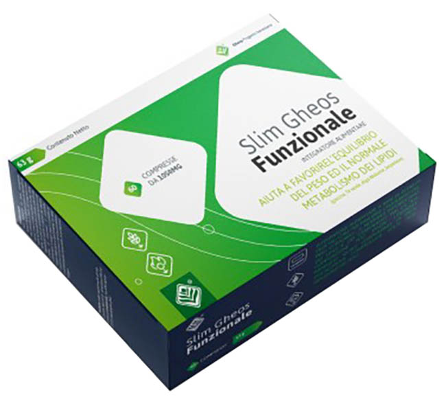 SLIM GHEOS FUNZIONALE 60 COMPRESSE 63 G - Farmacia Puddu Baire S.r.l.