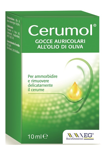 CERUMOL GOCCE AURICOLARI 10 ML - Farmacia Puddu Baire S.r.l.