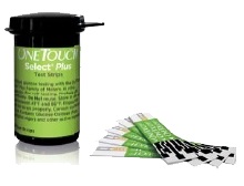 STRISCE MISURAZIONE GLICEMIA ONETOUCH SELECT PLUS 25 STRISCE - Farmacia Puddu Baire S.r.l.