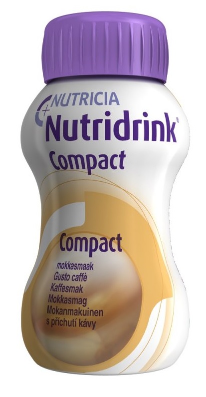 NUTRICIA NUTRIDRINK COMPACT GUSTO CAFFE' 4 BOTTIGLIE DA 125 ML - Farmacia Puddu Baire S.r.l.