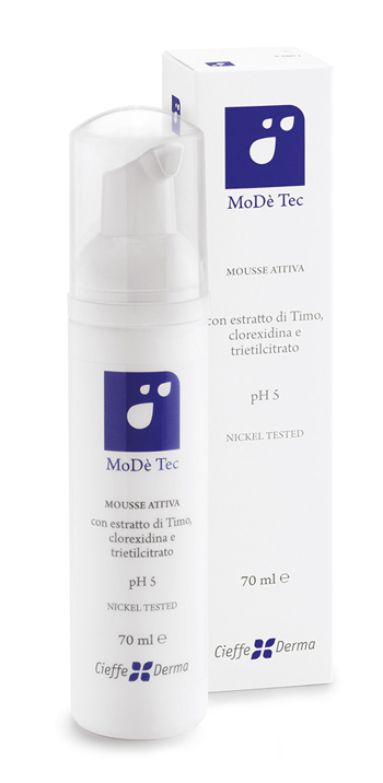 MODE' TEC MOUSSE ATTIVA 70 ML - Farmacia Puddu Baire S.r.l.