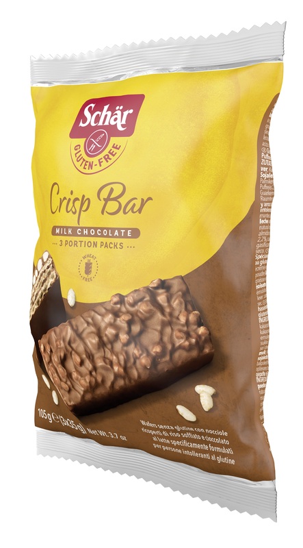 SCHAR CRISP BARRETTE 3 PEZZI DA 35 G - Farmacia Puddu Baire S.r.l.