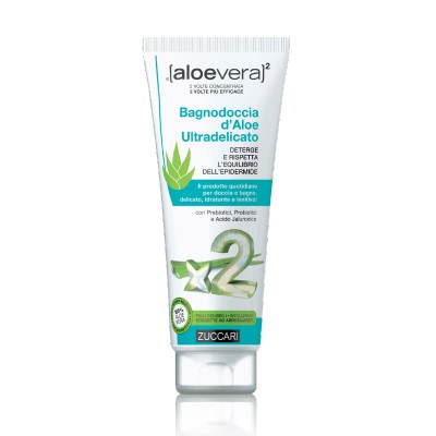 ALOEVERA2 BAGNODOCCIA D'ALOE ULTRA DELICATO 250 ML - Farmacia Puddu Baire S.r.l.