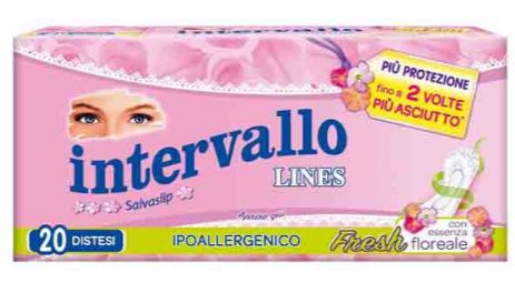 LINES INTERVALLO PROTEGGISLIP FRESH DISTESO 20 PEZZI - Farmacia Puddu Baire S.r.l.