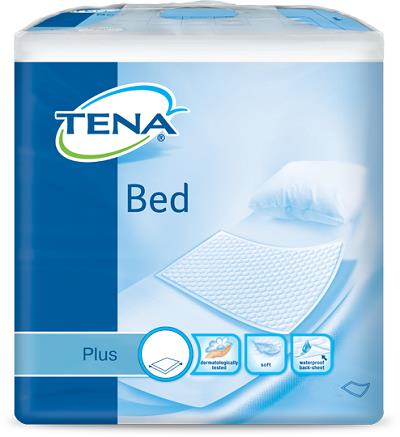 TRAVERSA PER INCONTINENZA TENA BED NON RIMBOCCABILE 60X60 CM PLUS 40 PEZZI - Farmacia Puddu Baire S.r.l.