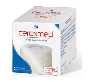 BENDA ELASTICA AUTOADERENTE CEROXMED 2000 X 10 CM 1 PEZZO - Farmacia Puddu Baire S.r.l.