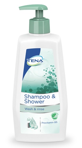 TENA SHAMPOO & SHOWER 500 ML - Farmacia Puddu Baire S.r.l.