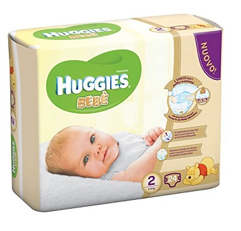 PANNOLINO HUGGIES EXTRA CARE BEBE' BASE 2 24 PEZZI - Farmacia Puddu Baire S.r.l.