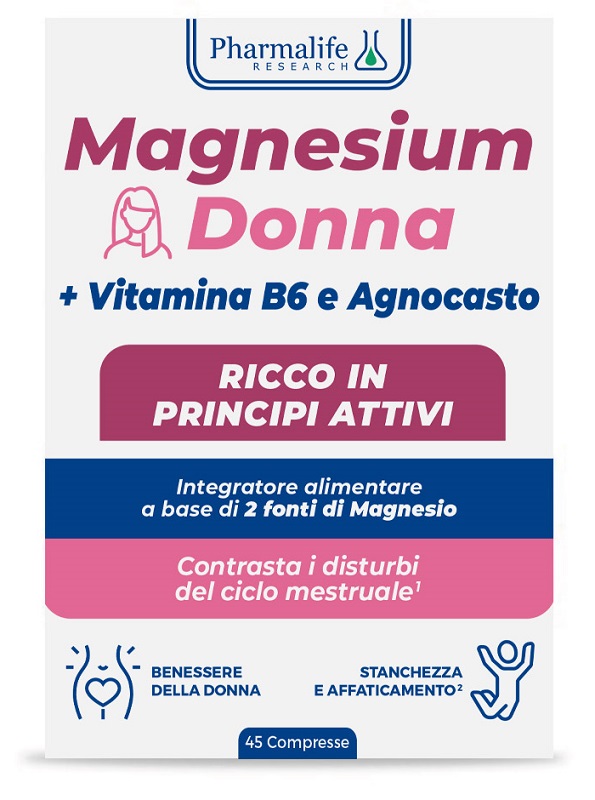 MAGNESIUM DONNA 45 COMPRESSE - Farmacia Puddu Baire S.r.l.