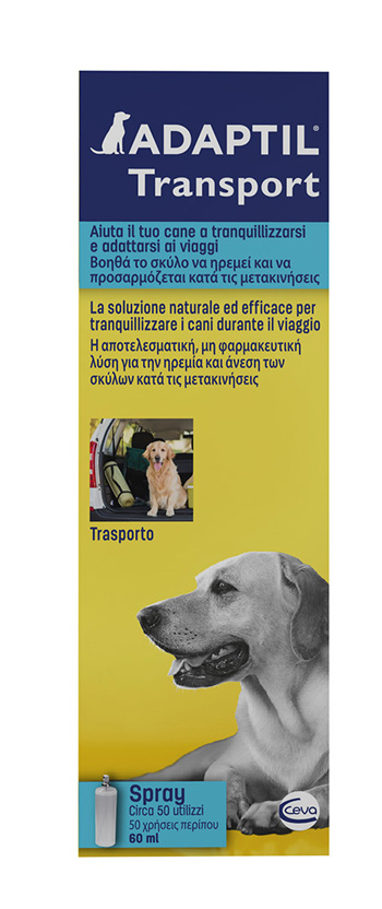 ADAPTIL TRANSPORT SPRAY 60 ML - Farmacia Puddu Baire S.r.l.