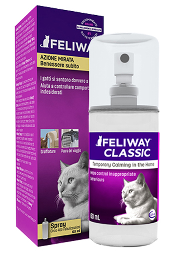 FELIWAY CLASSIC SPRAY 60 ML - Farmacia Puddu Baire S.r.l.