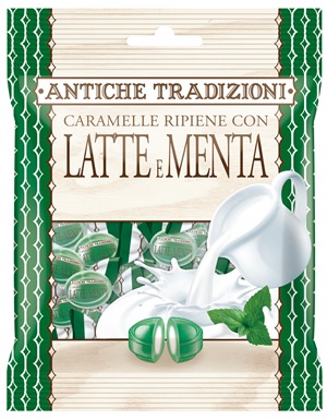 ANTICHE TRADIZIONI CARAMELLE LATTE E MENTA 60 G - Farmacia Puddu Baire S.r.l.