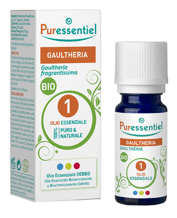 PURESSENTIEL OLIO ESSENZIALE GAULTHERIA BIO 10 ML - Farmacia Puddu Baire S.r.l.