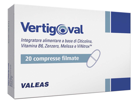 VERTIGOVAL 20 COMPRESSE - Farmacia Puddu Baire S.r.l.