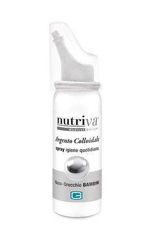 NUTRIVA ARGENTO COLLOIDALE NASO/ORECCHIE 30 ML - Farmacia Puddu Baire S.r.l.