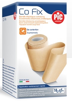 BENDA ELASTICA PIC CO FIX AUTOADESIVA 10X5CM MEDIUM ASTUCCIO - Farmacia Puddu Baire S.r.l.