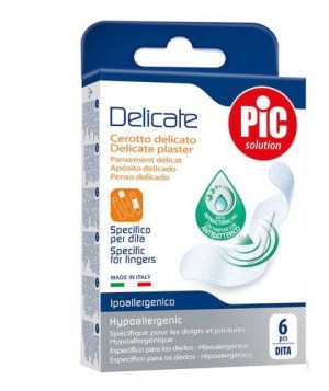 CEROTTO PIC DELICATE DITA ANTIBATTERICO 6 PEZZI - Farmacia Puddu Baire S.r.l.