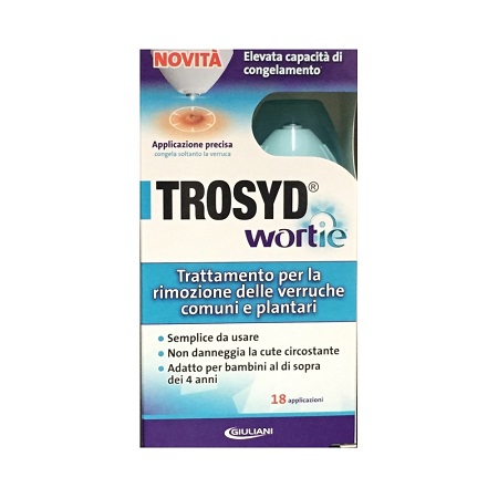 TROSYD WORTIE CRIOGENIZZANTE VERRUCHE COMUNI/PLANTARI 50 G - Farmacia Puddu Baire S.r.l.