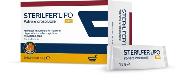 STERILFER LIPO ORO 20 BUSTINE - Farmacia Puddu Baire S.r.l.