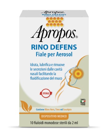 APROPOS RINO DEFENS 10 FIALE PER AEROSOL 2 ML - Farmacia Puddu Baire S.r.l.