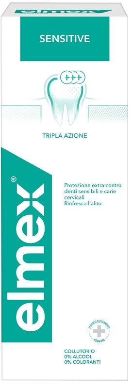 ELMEX SENSITIVE COLLUTORIO 400 ML - Farmacia Puddu Baire S.r.l.