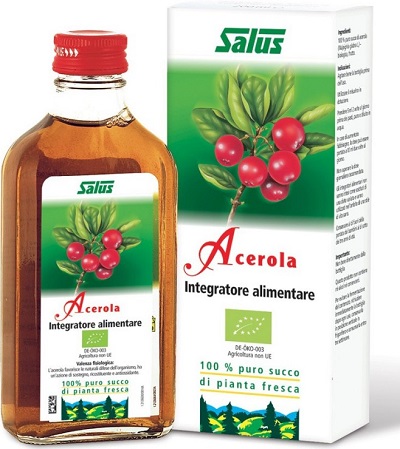 ACEROLA SUCCO 200 ML BIO - Farmacia Puddu Baire S.r.l.