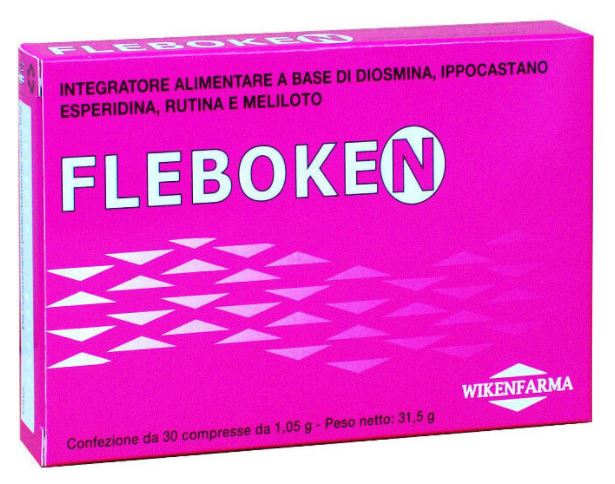 FLEBOKEN 30 COMPRESSE - Farmacia Puddu Baire S.r.l.