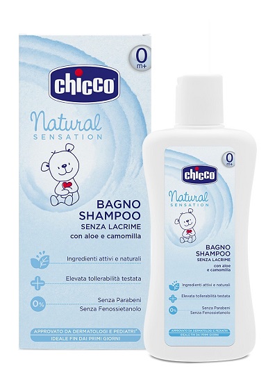 CHICCO BAGNO SHAMPOO NATURAL SENSATION 500 ML - Farmacia Puddu Baire S.r.l.