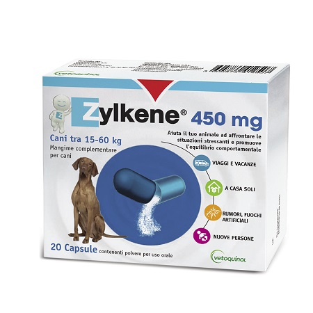 ZYLKENE CANI 20 CAPSULE DA 450 MG - Farmacia Puddu Baire S.r.l.