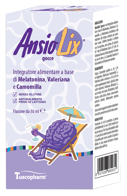 ANSIOLIX GOCCE FLACONCINO 30 ML - Farmacia Puddu Baire S.r.l.