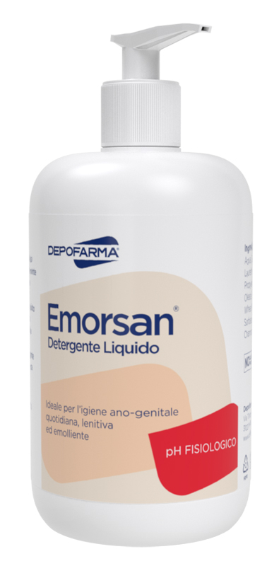 EMORSAN DETERGENTE LIQUIDO IGIENE ANO-GENITALE PH FISIOLOGICO 500 ML - Farmacia Puddu Baire S.r.l.