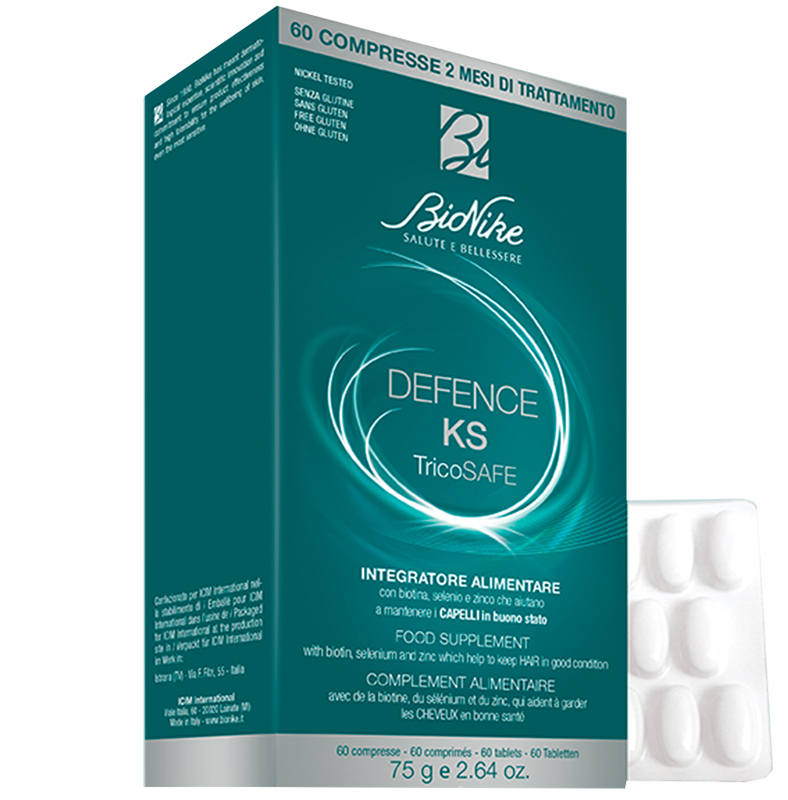 DEFENCE KS TRICOSAFE 36 COMPRESSE - Farmacia Puddu Baire S.r.l.