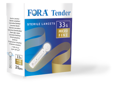 LANCETTE PUNGIDITO FORA TENDER 33 GAUGE 25 PEZZI - Farmacia Puddu Baire S.r.l.