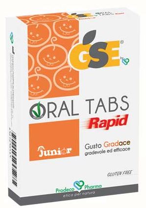 GSE ORAL TABS RAPID JUNIOR 12 COMPRESSE - Farmacia Puddu Baire S.r.l.