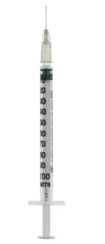 SIRINGA PER INSULINA EXTRAFINE 1ML 100 UI AGO REMOVIBILE 27 GAUGE 0,40X12 MM 1 PEZZO - Farmacia Puddu Baire S.r.l.