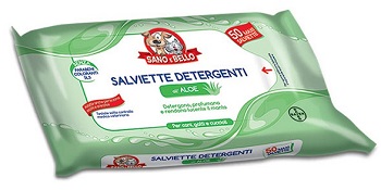 SANO E BELLO SALVIETTE DETERGENTI ALL'ALOE 50 PEZZI - Farmacia Puddu Baire S.r.l.