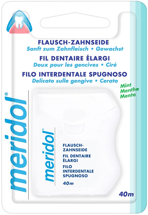 MERIDOL EXPANDED FILO INTERDENTALE 40 METRI - Farmacia Puddu Baire S.r.l.