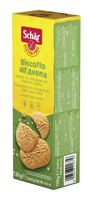 SCHAR BISCOTTI ALL'AVENA 130 G - Farmacia Puddu Baire S.r.l.