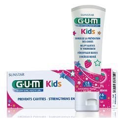 GUM KIDS DENTIFRICIO 2/6 FLUORO 500 PPM - Farmacia Puddu Baire S.r.l.