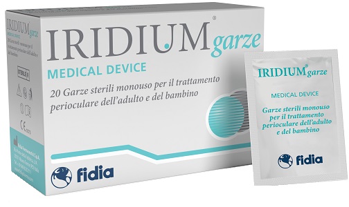IRIDIUM GARZA OCULARE MEDICATA IN TESSUTO NON TESSUTO 20 PEZZI - Farmacia Puddu Baire S.r.l.