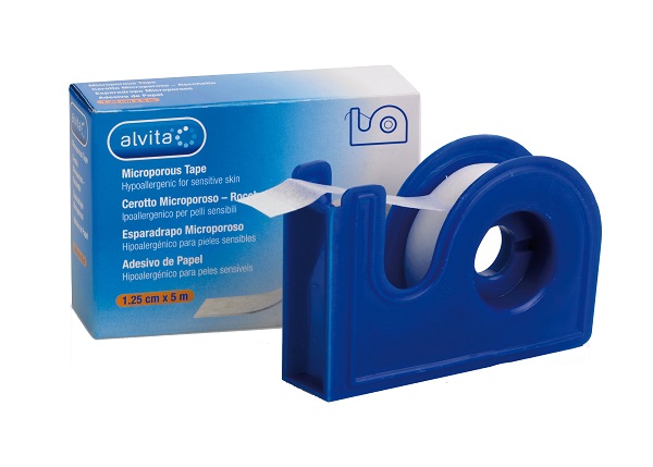 ALVITA CEROTTO MICROPOROSO IN ROCCHETTO M5X1,25CM - Farmacia Puddu Baire S.r.l.