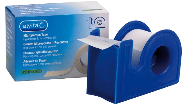 ALVITA CEROTTO MICROPOROSO ROCCHETTO M5X2,5CM - Farmacia Puddu Baire S.r.l.
