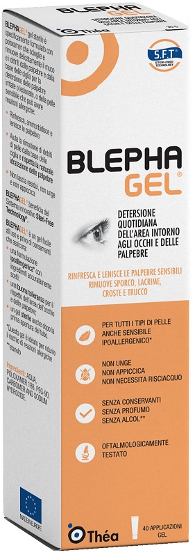 BLEPHAGEL GEL DETERGENTE PALPEBRE TUBO 30G - Farmacia Puddu Baire S.r.l.